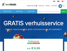 Tablet Screenshot of neostrada.nl